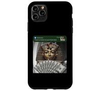Custodia per iPhone 11 Pro Max Faraone King Tut C'è movimento alla tua porta d'ingresso Egpyt
