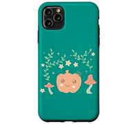 Custodia per iPhone 11 Pro Max Farmcore Mushroom Cute Pastel Pumpkin Cottagecore Aesthetic