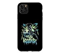 Custodia per iPhone 11 Pro Max Fear The Keeper Graffiti Calcio Portiere Giocatore sportivo