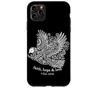 Custodia per iPhone 11 Pro Max Fede Speranza e Amore 1 Corinzi 13:13 Religione Cristiana