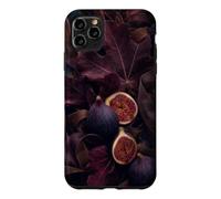 Custodia per iPhone 11 Pro Max Fichi di velluto e foglie d'ombra