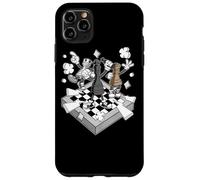 Custodia per iPhone 11 Pro Max Figure di battaglia di scacchi Chessman Scacco matto Scacchi