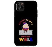 Custodia per iPhone 11 Pro Max Filastrocche per bambini o Humpty Dumpty seduto su un muro