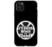 Custodia per iPhone 11 Pro Max Filmmaker Editor Horror Movie I'll Sleep When I'm Dead