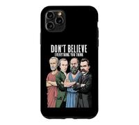 Custodia per iPhone 11 Pro Max Filosofia divertente non credere a tutto filosofo