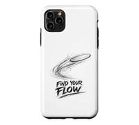 Custodia per iPhone 11 Pro Max Find your Flow da golf disco golfista frisbee golf frolf