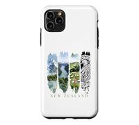 Custodia per iPhone 11 Pro Max Fiordi, pecore e cultura maori - Vacanze Nuova Zelanda