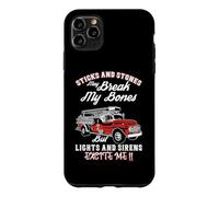 Custodia per iPhone 11 Pro Max Firefighter Lights And Sirens Excite Me Fire Truck Driver