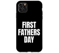 Custodia per iPhone 11 Pro Max First Fathers Day New Dad Legend Begins Now Tees And More
