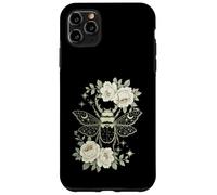 Custodia per iPhone 11 Pro Max Floral Stag Beetle Celestial and Roses