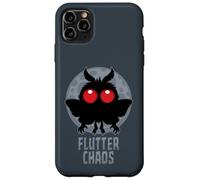 Custodia per iPhone 11 Pro Max Flutter Chaos Mothman Leggenda Criptica