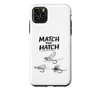 Custodia per iPhone 11 Pro Max Fly Tying Life Morsa da banco Trota Streamer Match the Hatch