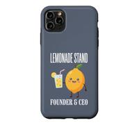 Custodia per iPhone 11 Pro Max Fondatore e CEO dello stand Lemonade Stand di limonata al succo di limone