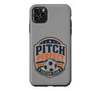 Custodia per iPhone 11 Pro Max Football Collection Pitch Perfect Soccer Club
