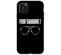 Custodia per iPhone 11 Pro Max For Sure Emmanuel Macron Occhiali