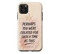 Custodia per iPhone 11 Pro Max Forse sei stato creato per un tale tempo Esther Verse