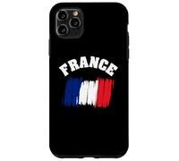 Custodia per iPhone 11 Pro Max France National Flag Country Pride Roots Vintage Gift