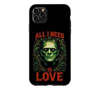 Custodia per iPhone 11 Pro Max Frankenstein Ho bisogno di amore | Grunge Horror Halloween