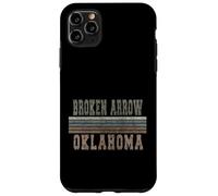Custodia per iPhone 11 Pro Max Freccia spezzata retrò Oklahoma