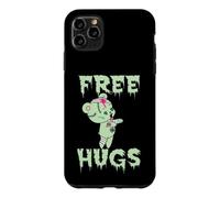 Custodia per iPhone 11 Pro Max Free Hugs Zombie Orsetto Halloween Piccolo Orso