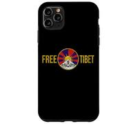 Custodia per iPhone 11 Pro Max Free Tibet Tibetan Flag Emblem Restore The Dalai Lama