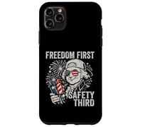 Custodia per iPhone 11 Pro Max Freedom First Safety Terzo John Adams Divertente 4 luglio