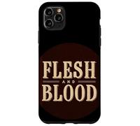 Custodia per iPhone 11 Pro Max Fresco carne e sangue timbro