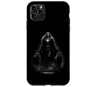 Custodia per iPhone 11 Pro Max Freyja Dea norrena con nebbia di gatti