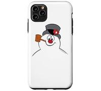 Custodia per iPhone 11 Pro Max Frosty the Snowman Frosty Face
