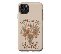Custodia per iPhone 11 Pro Max Fuggito nel selvatico bouquet di fiori selvatici Cottagecore Boho