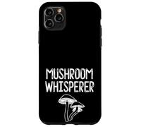Custodia per iPhone 11 Pro Max Funghi Whisperer Fungi Hunter Morel Micologo Funghi