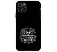 Custodia per iPhone 11 Pro Max Fungo Cottagecore Boho Luna Stelle Natura Bosco Botanico