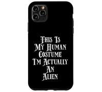 Custodia per iPhone 11 Pro Max Funny Alien Party Costume For Extraterrestrial UFO Aliens