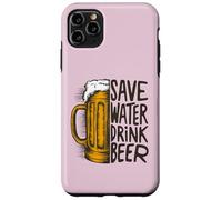 Custodia per iPhone 11 Pro Max Funny Bar Alcohol Drinking Party Beer Brew Craft Cerveza