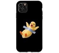 Custodia per iPhone 11 Pro Max Funny Duckling Duct Tape Meme Cute Duck Bird Animal Graphic