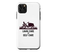 Custodia per iPhone 11 Pro Max Funny Lawn Care is Self Care Lawnmower Humor