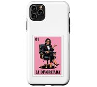 Custodia per iPhone 11 Pro Max Funny Mexican Design for Single Women - La Divorciada