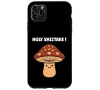 Custodia per iPhone 11 Pro Max Funny minimalist mushroom simple holy shiitake