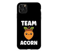 Custodia per iPhone 11 Pro Max Funny Oak Acorn Small Nut Minimalist Cute simple team Acorn