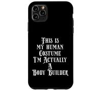 Custodia per iPhone 11 Pro Max Funny Ripped Body Builder Costume For Muscular Dudes