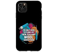 Custodia per iPhone 11 Pro Max Funny Rug Tufting Gun New Zealand Wool Addiction