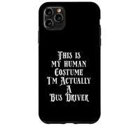Custodia per iPhone 11 Pro Max Funny School or City Bus Driver Costume For Bus Driving Gift