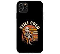 Custodia per iPhone 11 Pro Max Funny Skeleton Coffee Lover Morning Cafe Mood