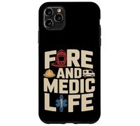 Custodia per iPhone 11 Pro Max Fuoco E Vita Medica Pompiere Paramedico EMS