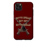 Custodia per iPhone 11 Pro Max Fuori incantesimi ma non fuori proiettili Rifle Wizard Witch Magic