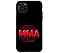 Custodia per iPhone 11 Pro Max Gabbia MMA con griglia per arti marziali miste