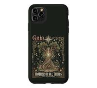 Custodia per iPhone 11 Pro Max Gaia Madre Terra Albero della Vita Dea Mitologia Arte
