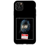Custodia per iPhone 11 Pro Max Galassie divertenti dell'universo si scontrano con il telescopio Hubble dello spazio profondo