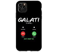 Custodia per iPhone 11 Pro Max Galati Is Calling città della Romania Emigranti