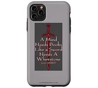 Custodia per iPhone 11 Pro Max Game of Thrones The Mind Needs a Book